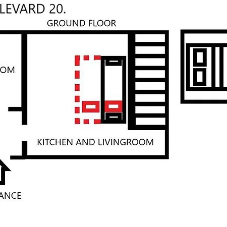 Elizabeth Boulevard Unity Apartament Budapesta